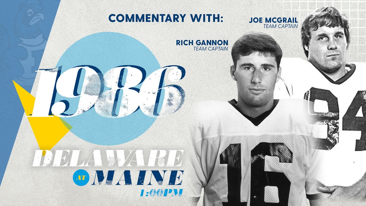 Delaware Football Rewind - 1986 Delaware at Maine