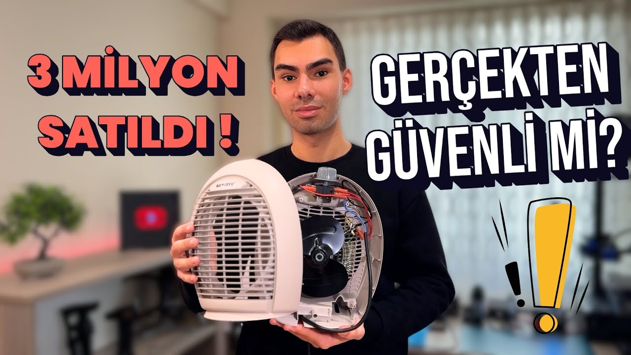 3 Milyon Satılan Isıtıcı Gerçekten Güvenli Mi? Söküp Baktım!