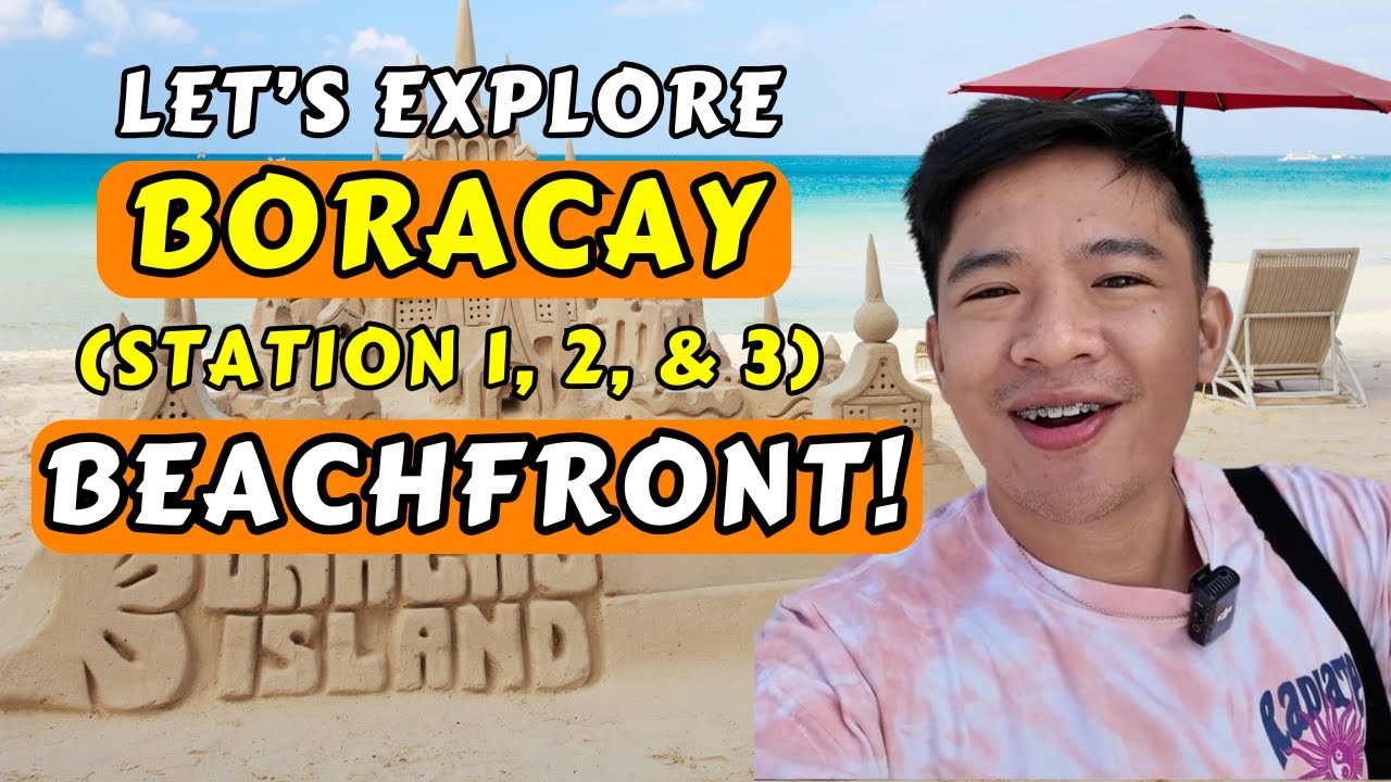 MGA BEACHFRONT na HOTELS at Station 1, 2, & 3 ng BORACAY + HELPFUL TRAVEL TIPS! 🏝️ Boracay Vlog 2