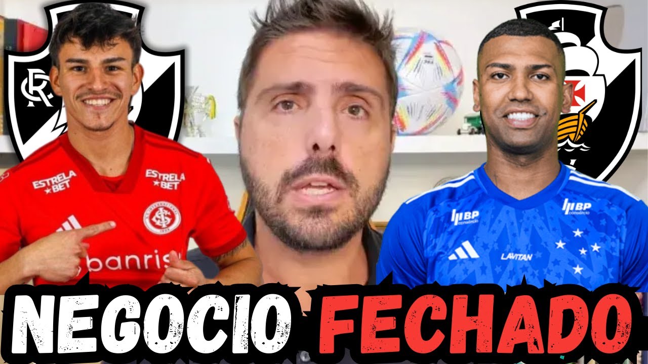 🚨URGENTE🚨FECHOU! VASCO ACERTA COM MAIS 2 REFOR&Ccedil;OS NESSA SEXTA E PEGA TODOS DE SUPRESA VEJA!