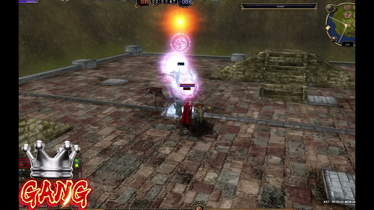 Kal Online (PVP) - YGhost Level 125 vs Roschi Level 125 Duel Tournament (Hide & Seek)