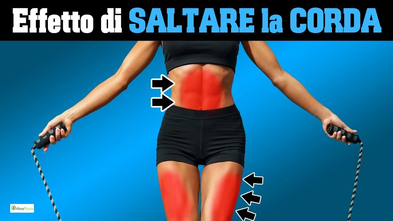 Come CAMBIA il tuo corpo quando SALTI LA CORDA