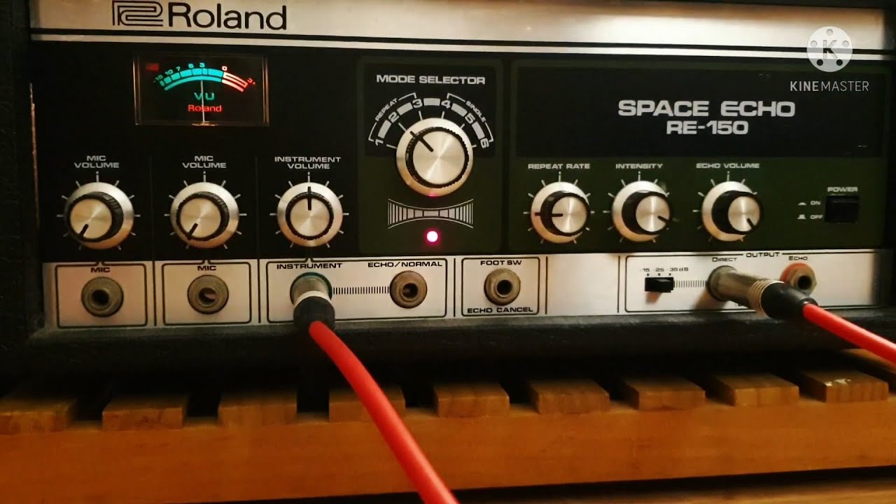 10 minutes for Roland space echo RE-150