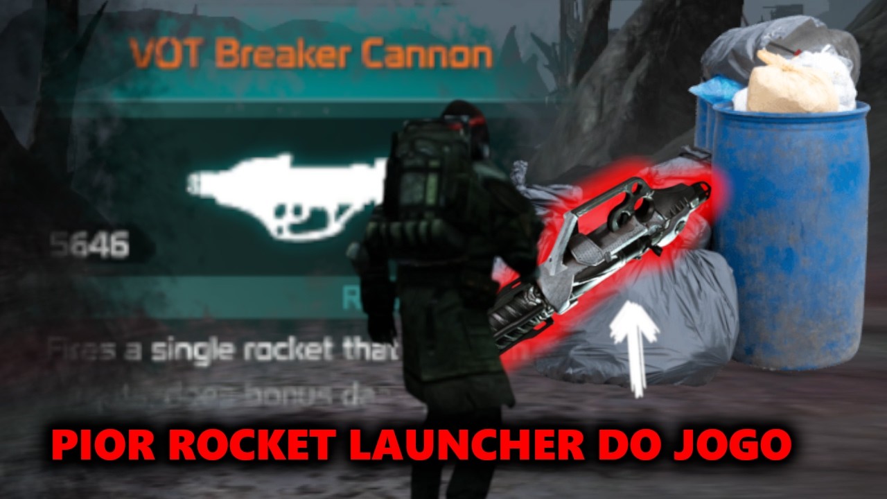 Análise dessa Imundíce (VOT Breaker Cannon) - Defiance