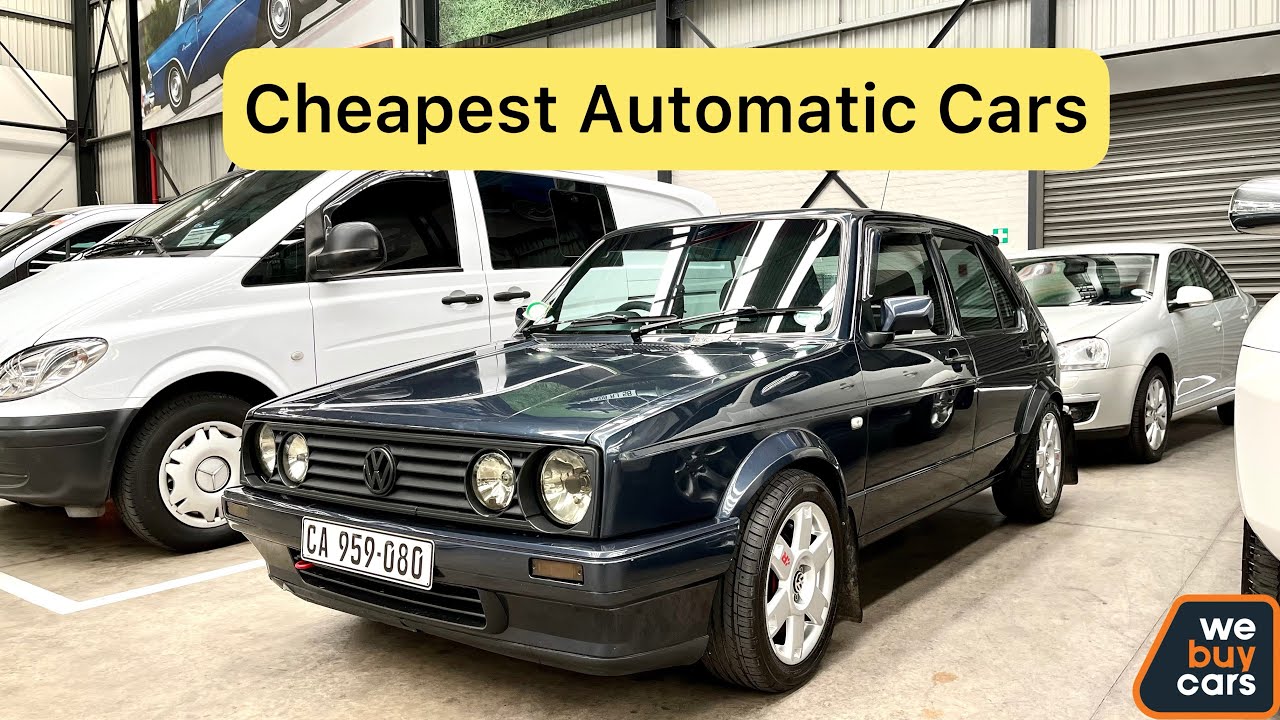 САМЫЕ ДЕШЕВЫЕ автомобили с автоматической коробкой передач на Webuycars!!