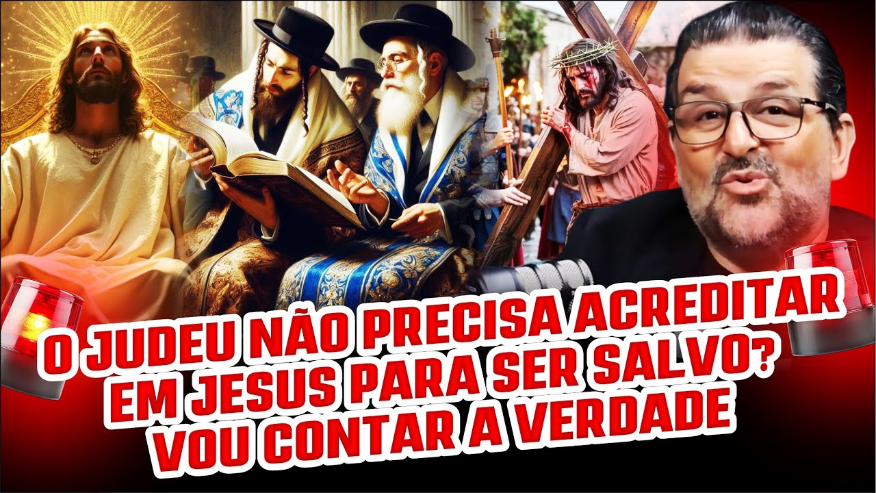 O JUDEU NÃO PRECISA ACREDITAR EM JESUS PARA SER SALVO? | RABINO YOSSEF AKIVA 