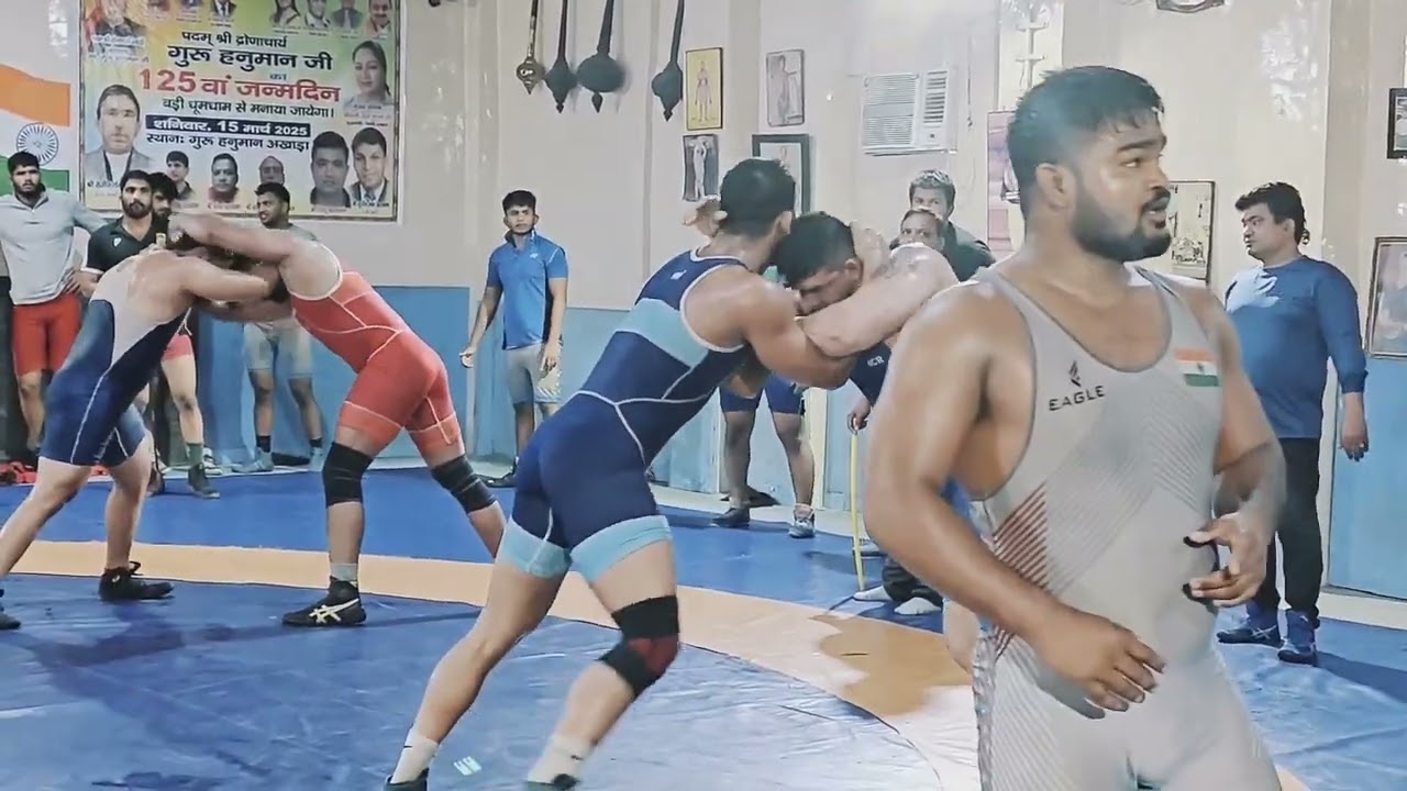 Guru Hanuman Aakhada by Munish Kumar #wrestling #wrestlingpractice #trendingvideo #update #sports