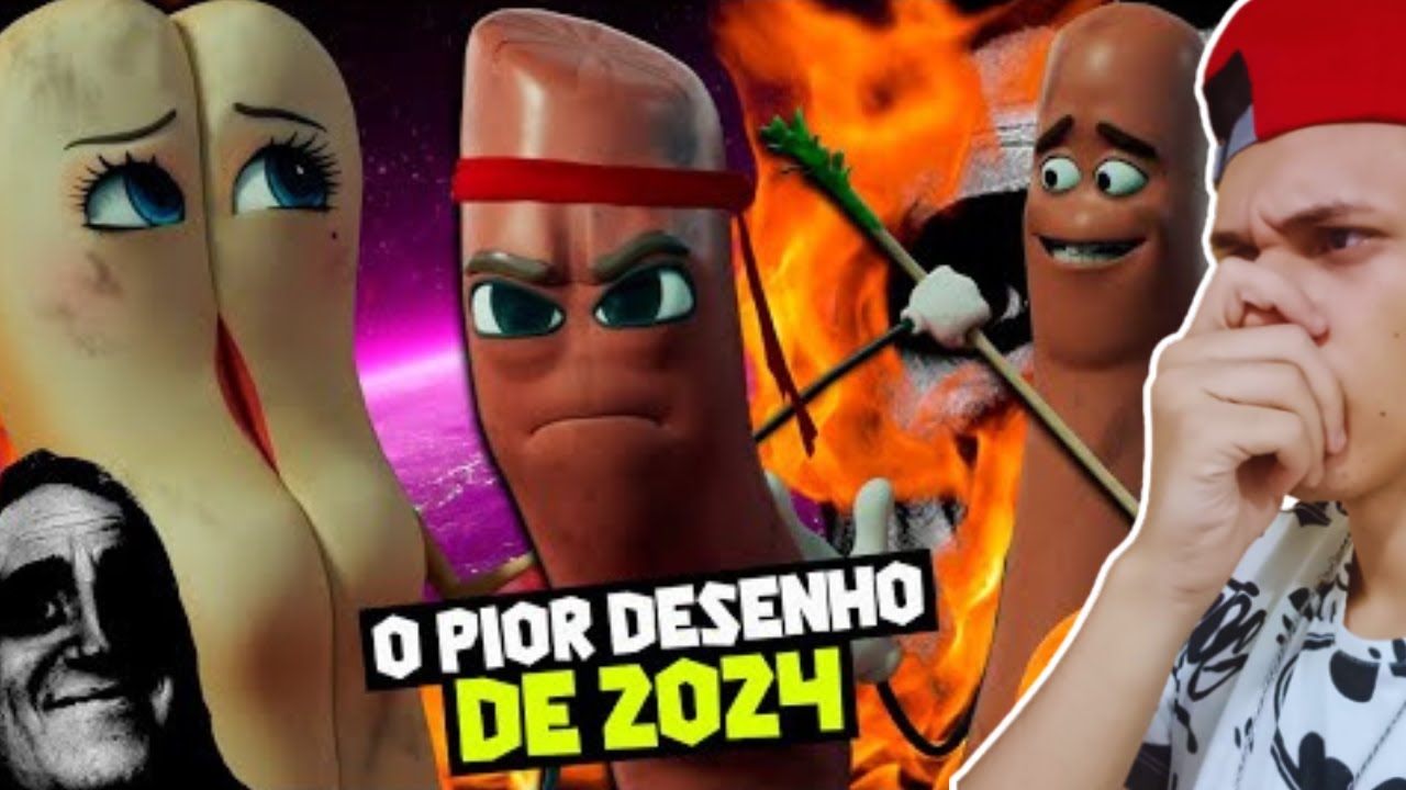 REACT A SÉRIE ANIMADA da Festa da Salsicha É MUITO PIOR que a série da VELMA!! 💀🌭🤢