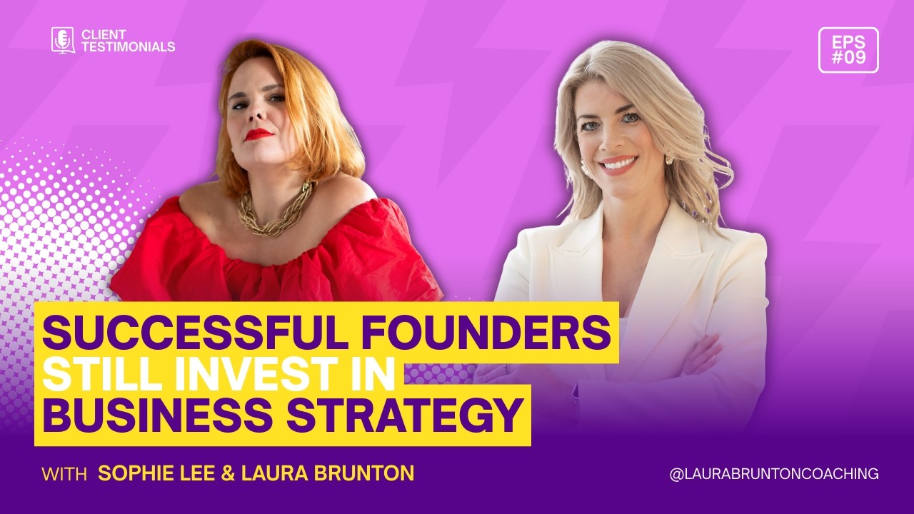 Successful Founder Still Invests in Strategy | Sophie Lee