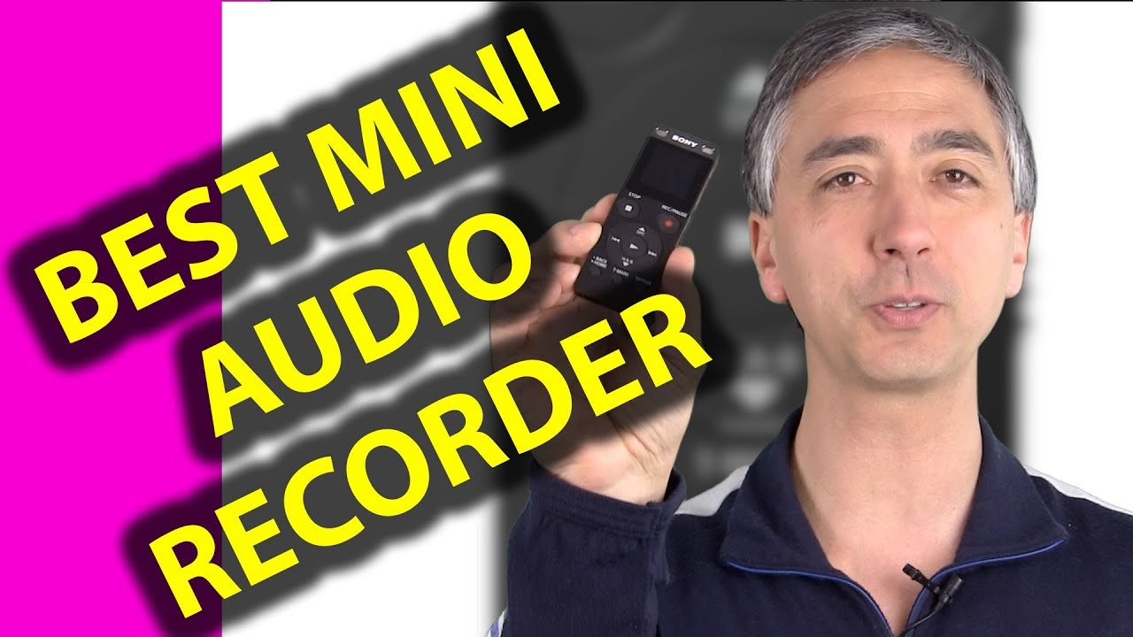 The BEST mini AUDIO RECORDER: Review of Sony ICD-UX560