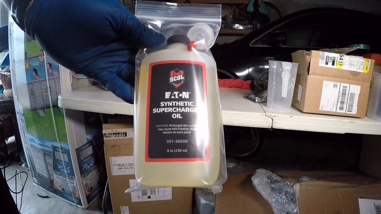 LT4 Supercharger Install - Supercharger Oil Change