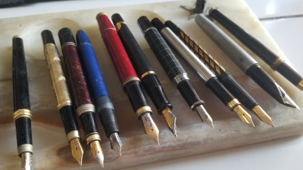 Bolpen Pena Antik Tak Sempurna Namun Masih Bernilai dan Langka || Fountain Pen