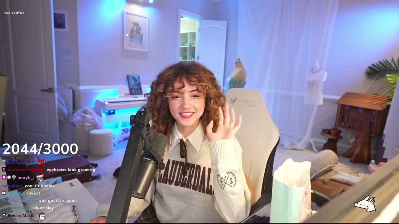 Bonnie 20251122 ⭐ WE HERE! REACTS + STREAMER AWARD VOTES + STREAMER AWARDS DRESS + DISPATCH
