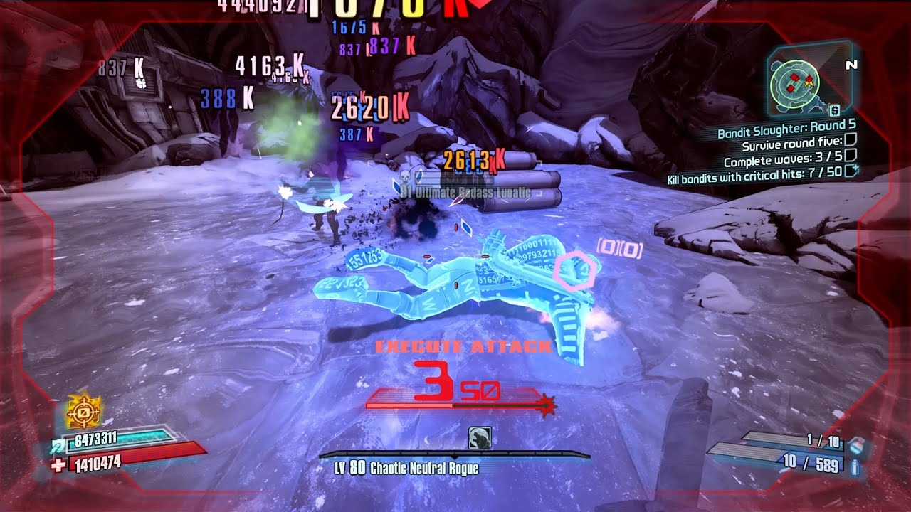 noncrit zero build on bandit slaughter r5