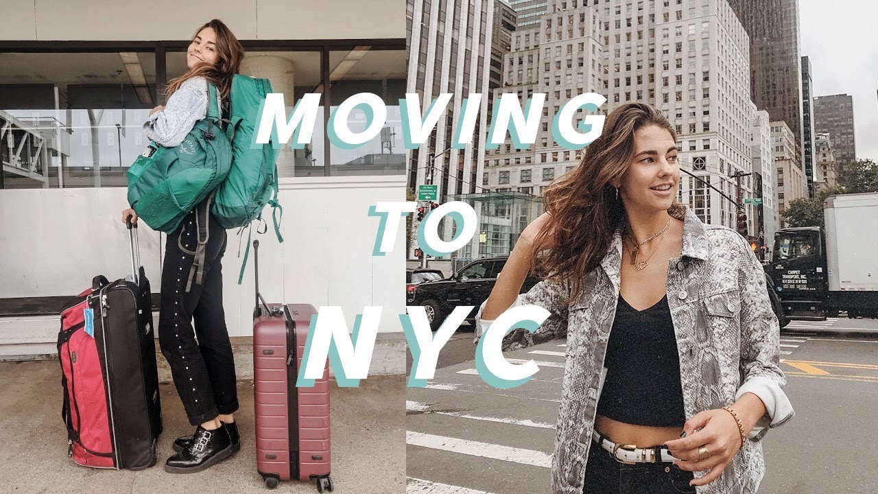 I MOVED TO NYC ON MY OWN | moving vlog & how i did it!