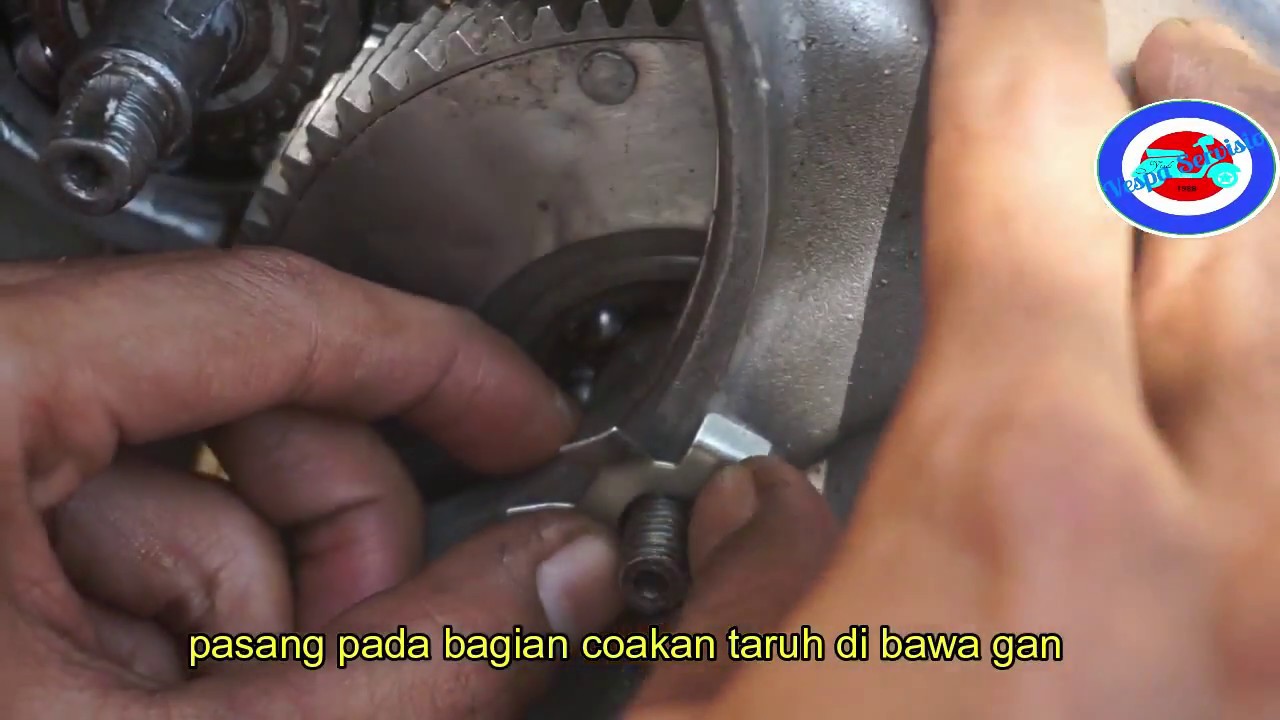 Pasang Primary Gear Vespa PX