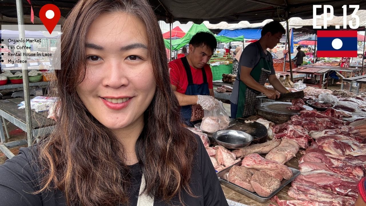 Vientiane - Buy Pork BREAST, Traditional Drip Coffee, Lao Dessert ... | Laos With Locals EP.13