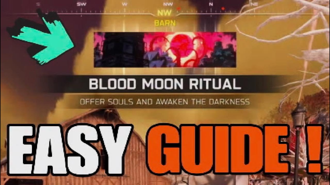 Blood Moon Ritual Easter Egg Guide on Haven's Hollow !!!