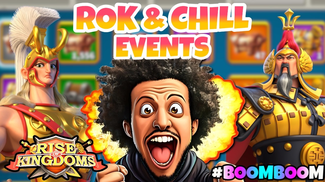 ROK & CHILL | Can Apo Protect the Supplies? lol! | BOOM BOOM TIME | Rise of Kingdoms