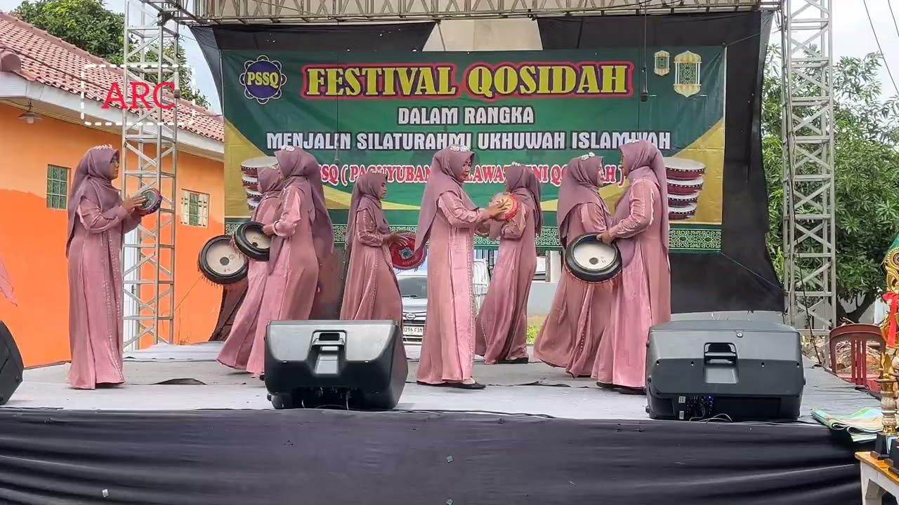 ELMA FAZA FESTIVAL QASIDAH REBANA PAGUYUBAN SENI & QASIDAH KE 7 SELANG JATI WANAJAYA CIBITUNG BEKASI