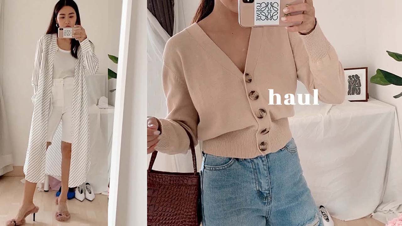 HAUL เห่อเสื้อผ้าใหม่สไตล์เกาหลีคุมโทน | WEARTOWORKSTYLE