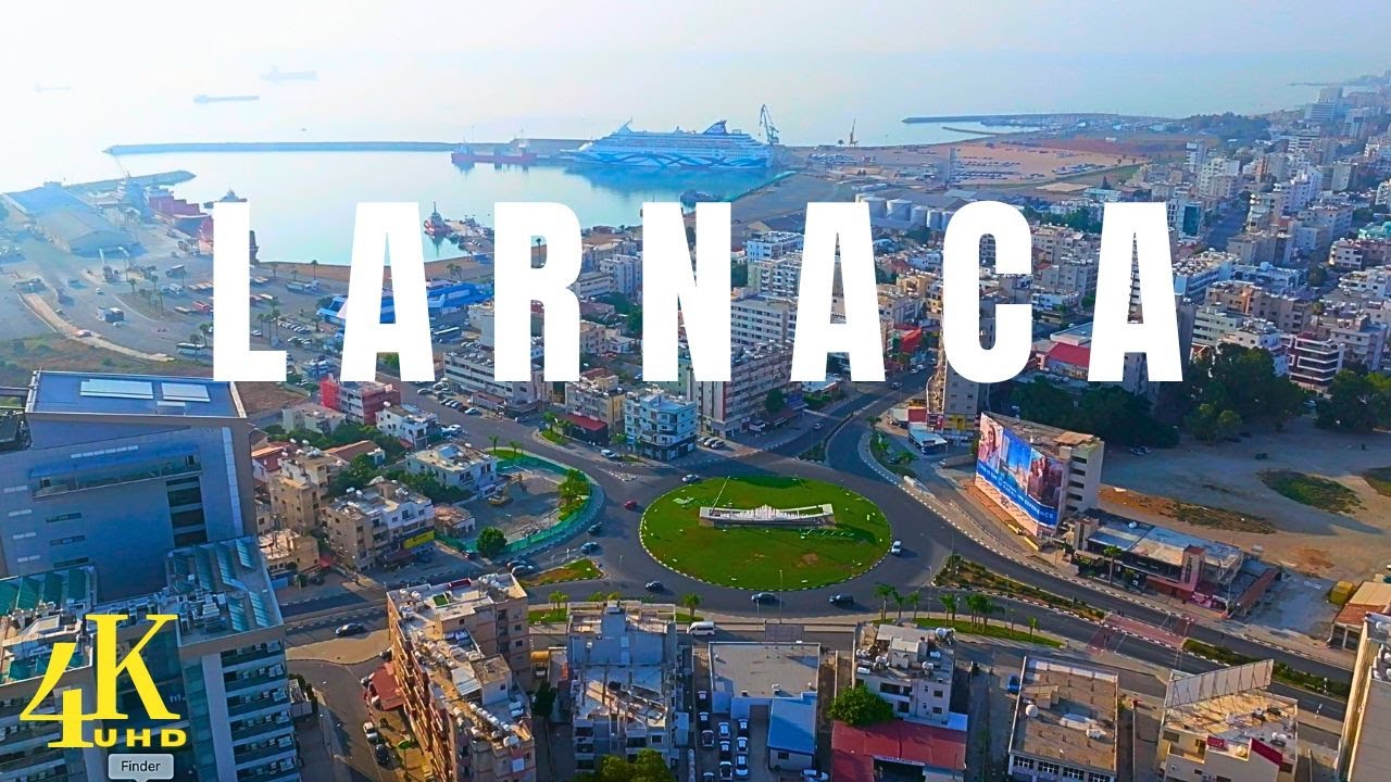 Larnaca, Cyprus 🇨🇾 4K UHD | Drone Footage