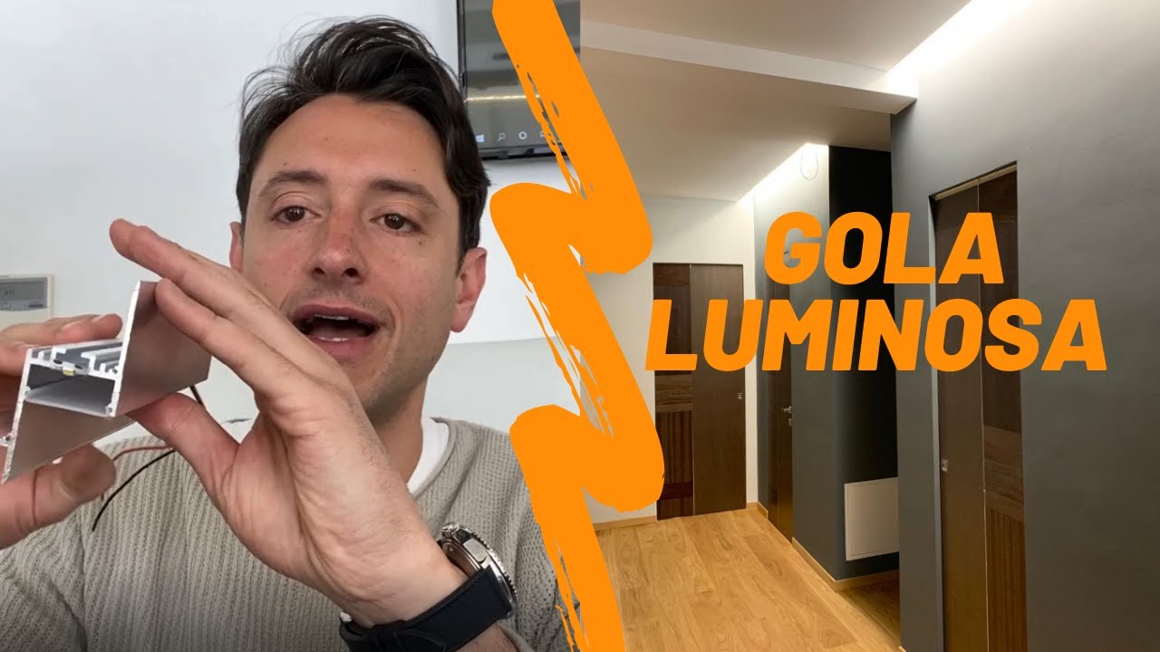 Gola Luminosa a Scomparsa | PROFILI ALLUMINIO PER LED