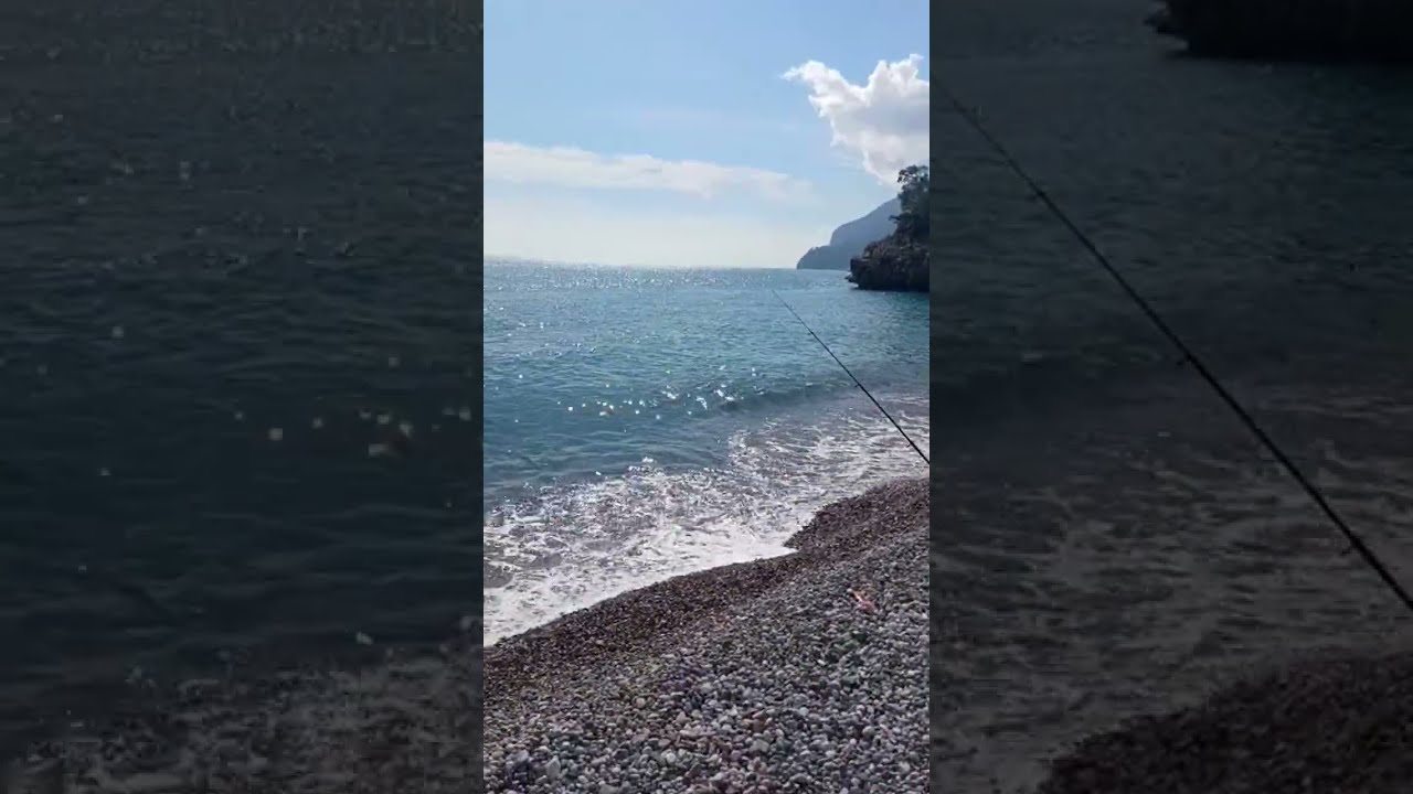 Şubat ayında Küçük Çaltıcak koyu Antalya #seaside #beach 