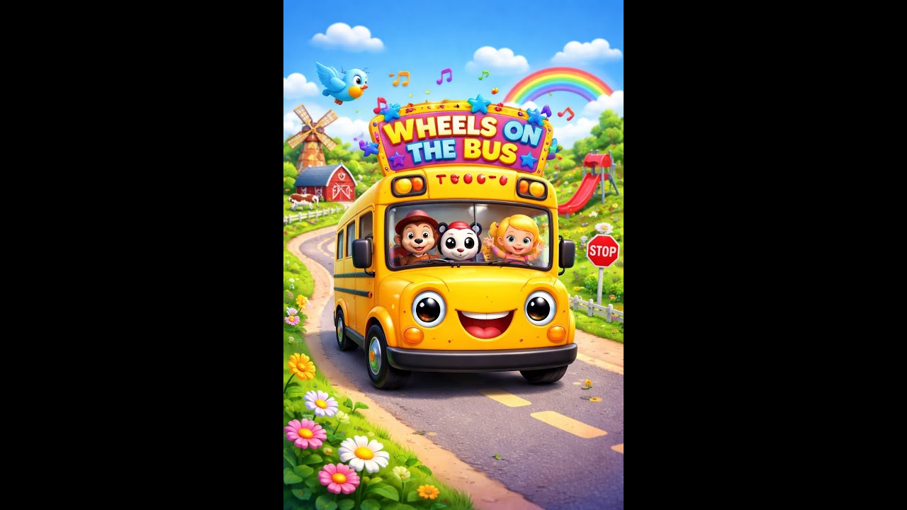 WHEEL ON THE BUS NEW KIDS SONG