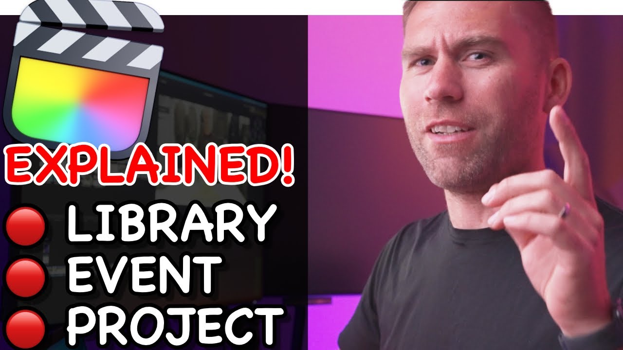 FCPX - LIBRARY vs EVENT vs PROJECT? How to organize media in Final Cut Pro X.