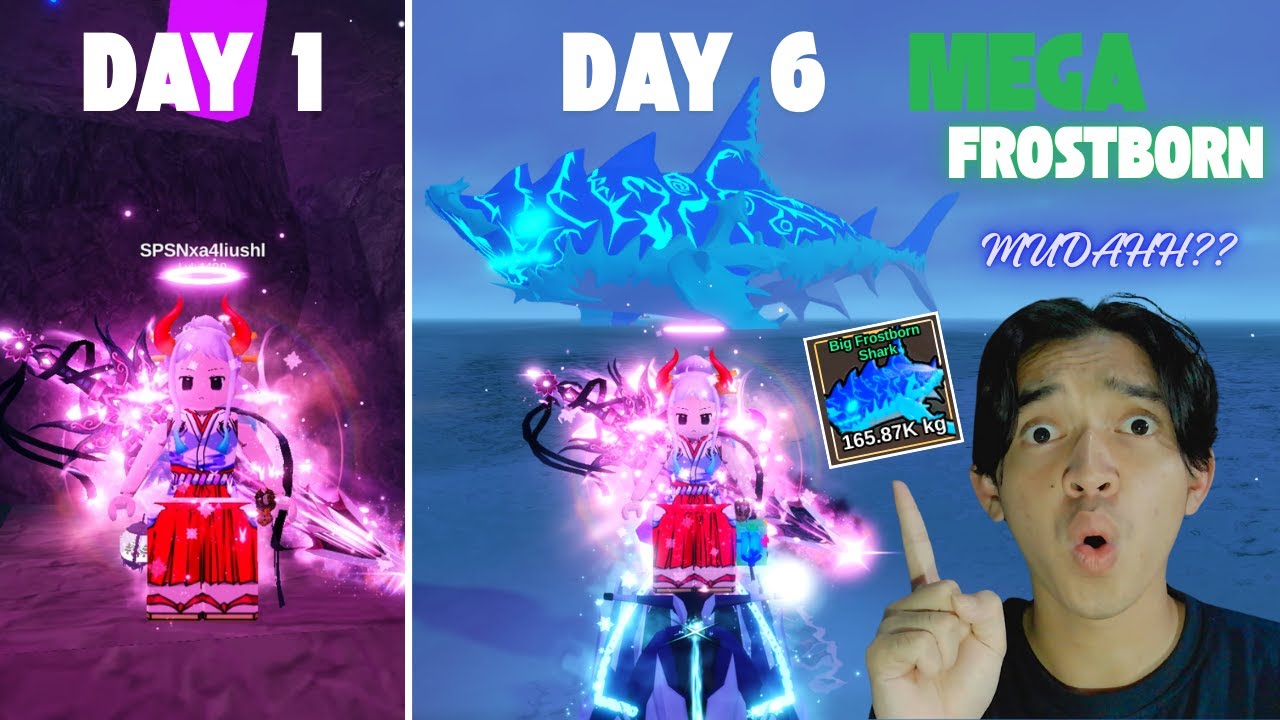 CARA MENDAPATKAN MEGA FROSTBORN MAXTON (RAJA TERAKHIR) DI FISH IT
