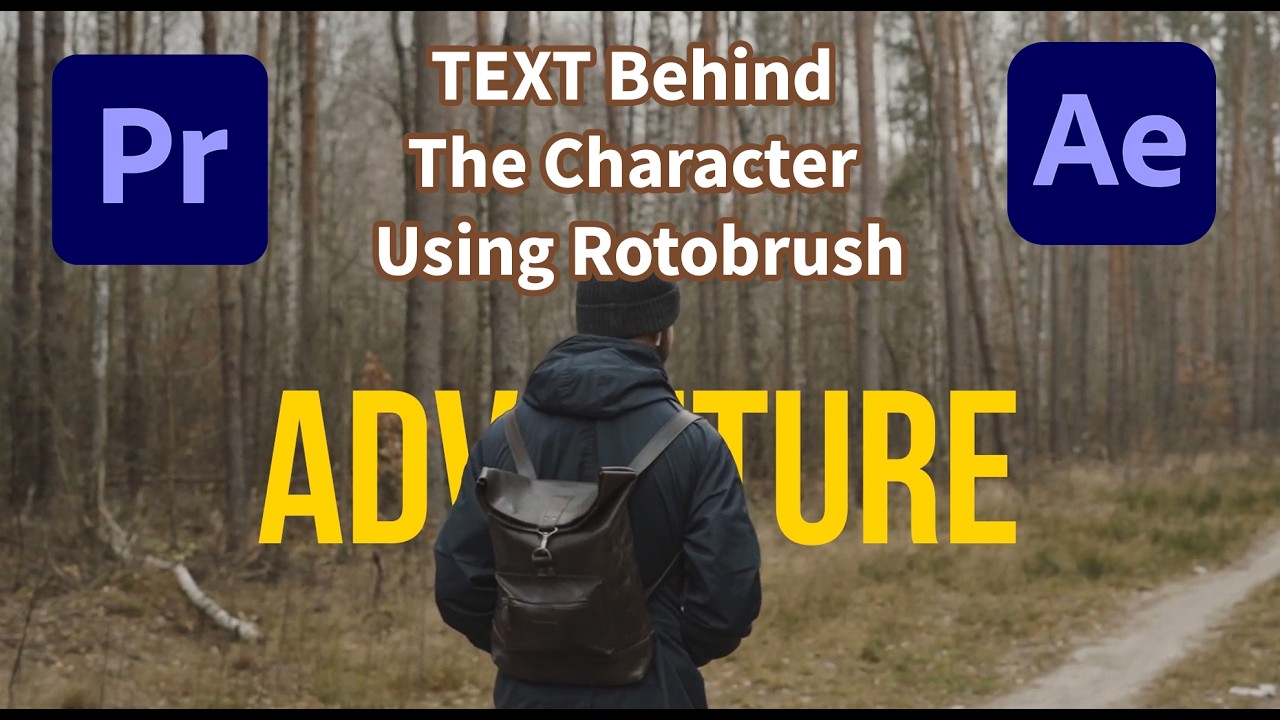 Rotobrush Use Aftyer effects | After Effects tutorial