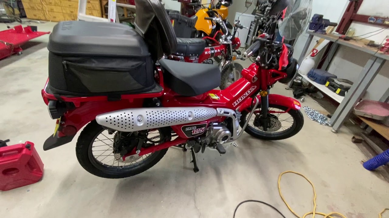 Honda CT125 upgrades
