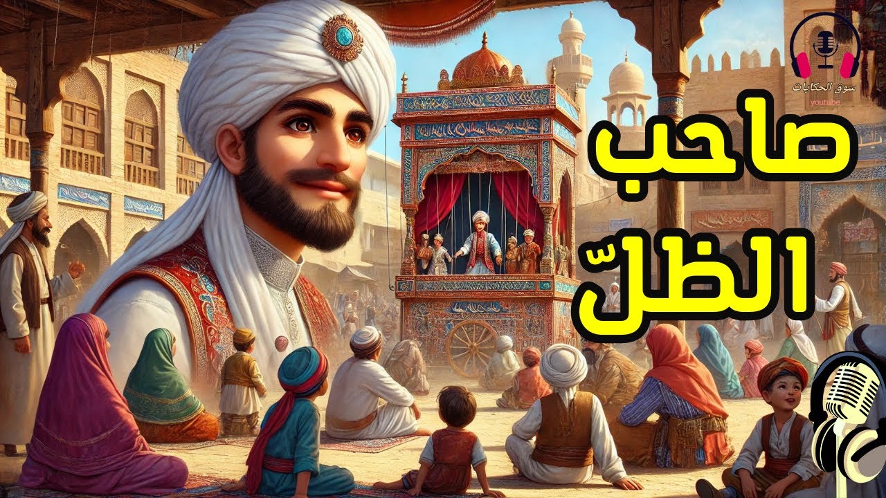 قصة صاحب الظل، من القصص الخيالية المعبرة قبل النوم، ضع السماعات واستمع، سوق الحكايات والقصص