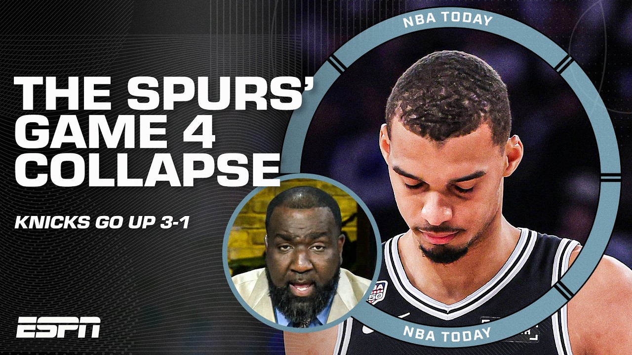 &lsquo;HE&rsquo;S GETTING EXPOSED&rsquo; 😳 Perk says Wemby is to blame for Spurs&rsquo; historic Game 4 collapse | NBA Today