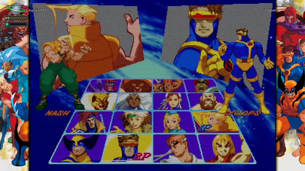 Рейтинговый матч X-Men против Street Fighter: Бронза против Бронзы #marvelvscapcomfightingcollection