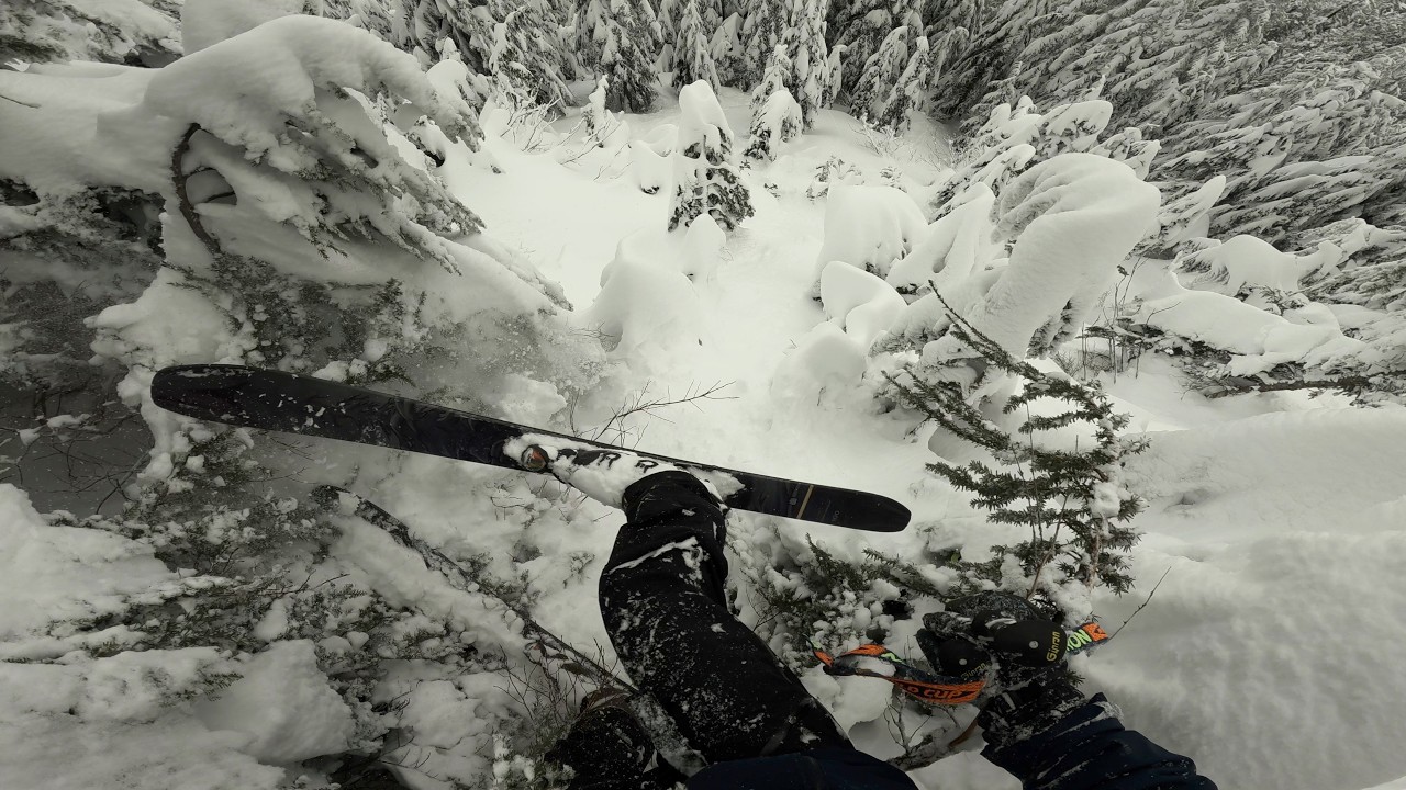 Powder Skiing At Cypress
