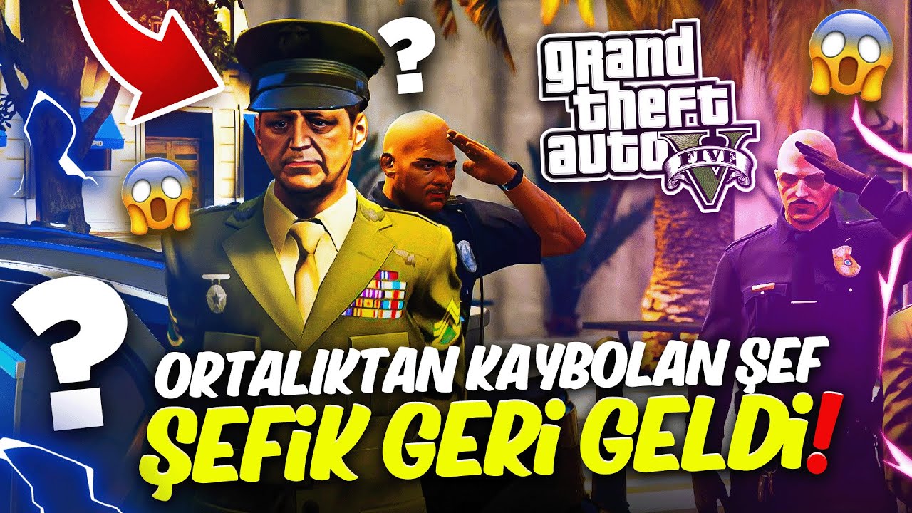 GTA 5 HAYDAR İLE POLİSİYE !! ORTALIKTAN KAYBOLAN ŞEF ŞEFİK GERİ GELDİ &nbsp;!!!&nbsp;#92