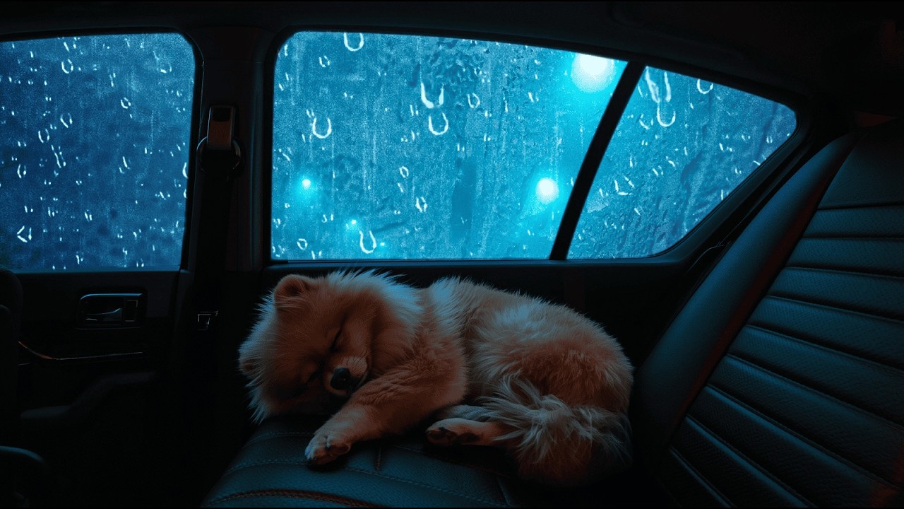 Soothing Rain & Distant Thunder | Insomnia Relief for Deep Sleep