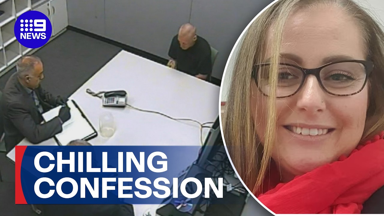 Chilling confession from accused killer | 9 News Australia