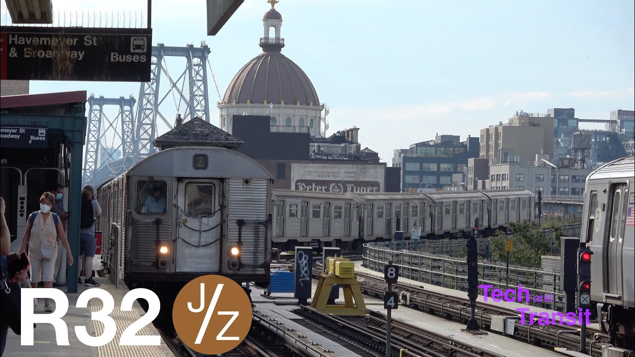 ⁴ᴷ Last Days of Interim R32 (J) and (Z) Train Service