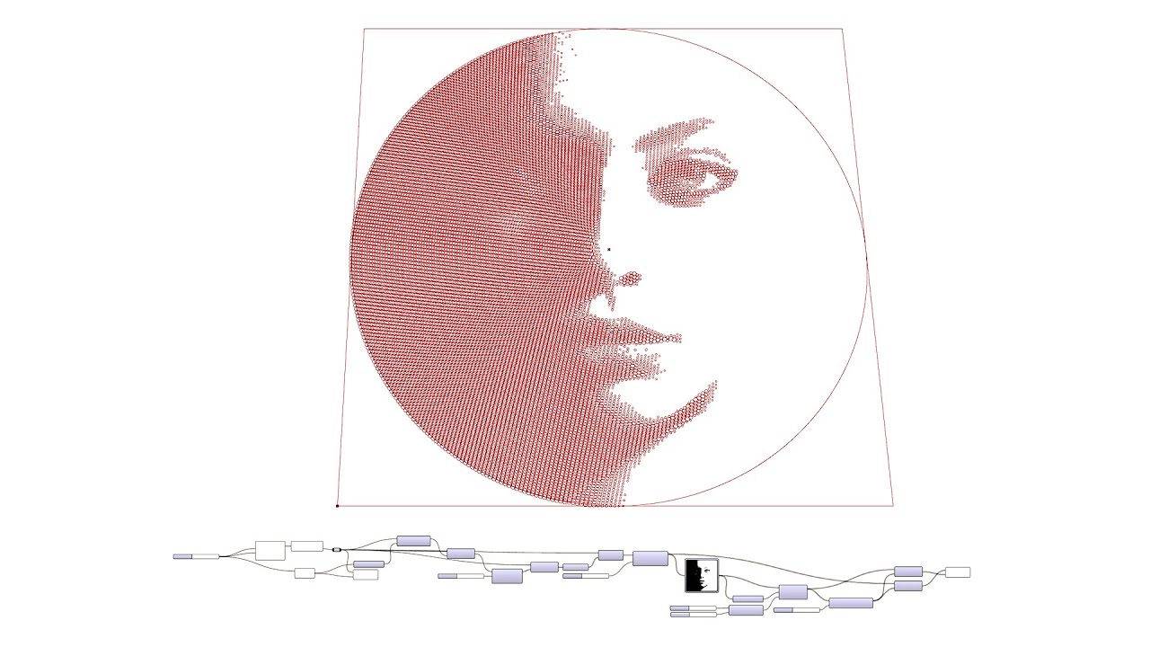Radial Pattern Image Sampler Full Tutorial Rhino and Grasshopper Parametric Architecture and Design