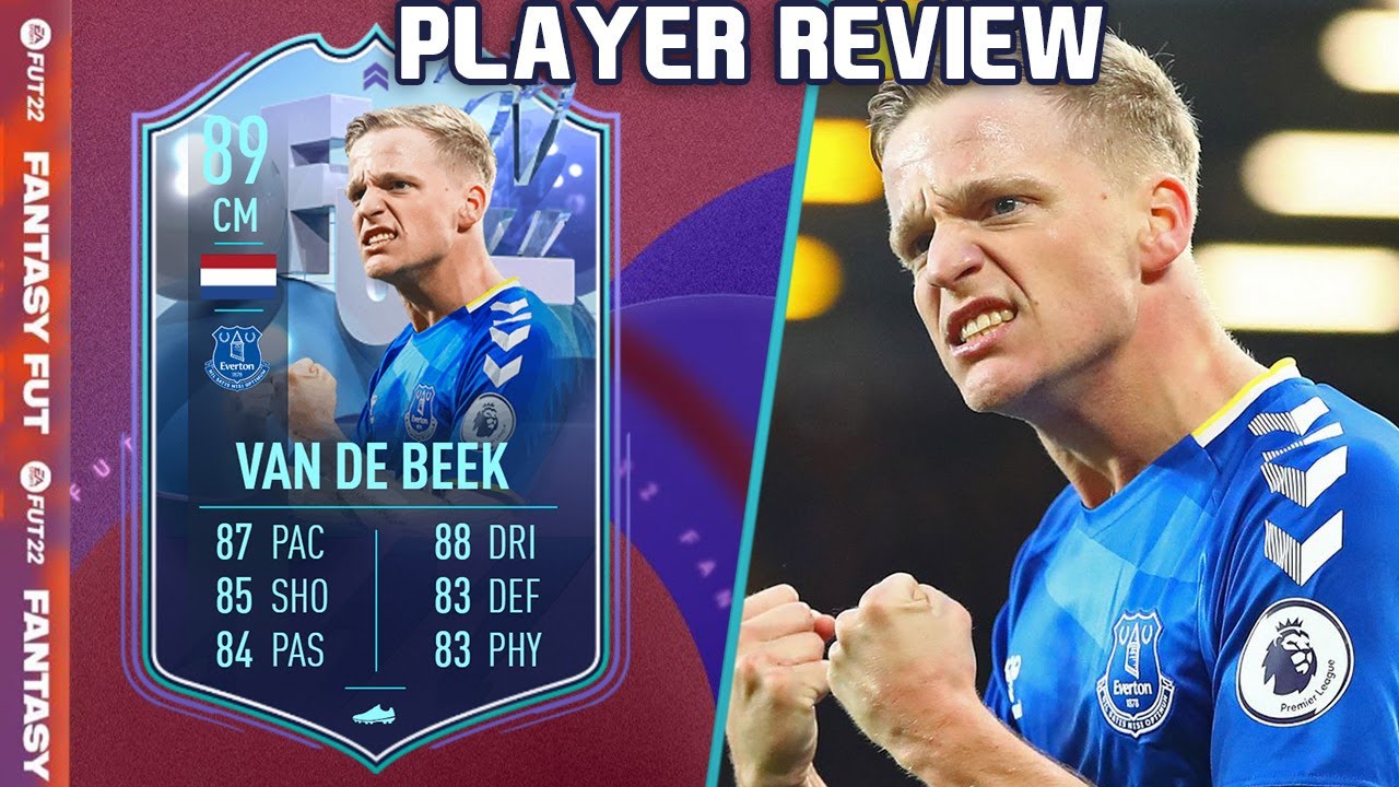 AMAZING MIDFIELDER! 😍 89 FANTASY FUT VAN DE BEEK PLAYER REVIEW! FIFA 22 ULTIMATE TEAM