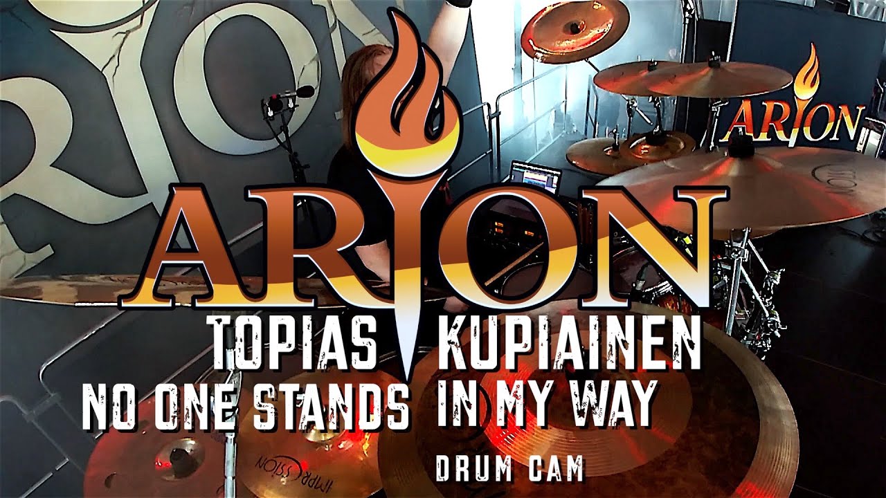 Topias Kupiainen - Arion - ''No One Stands In My Way'' Drum Cam @ Qstock 2019