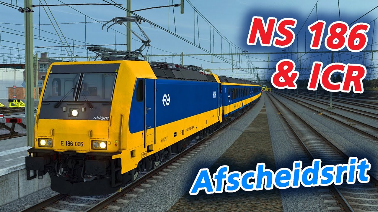 Train Simulator Classic 2025: Afscheidsrit NS 186 & ICR (Deel 3.2)