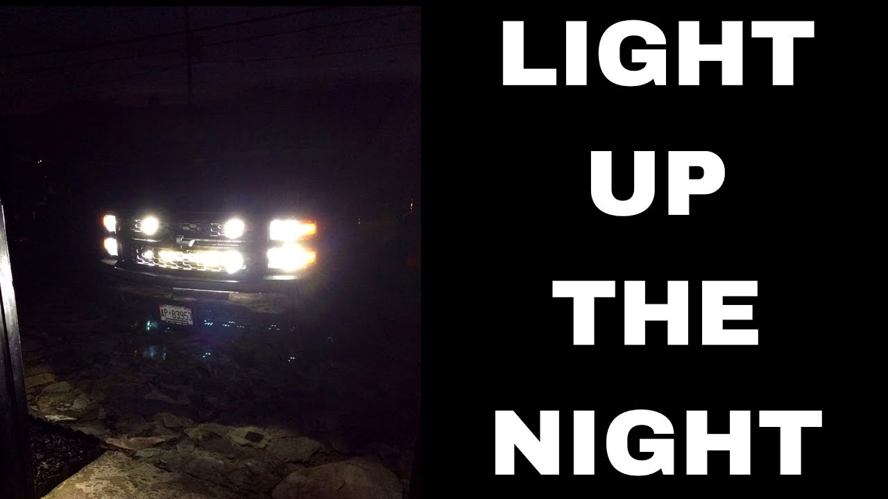 Light Bar Installed on my 2014 Silverado