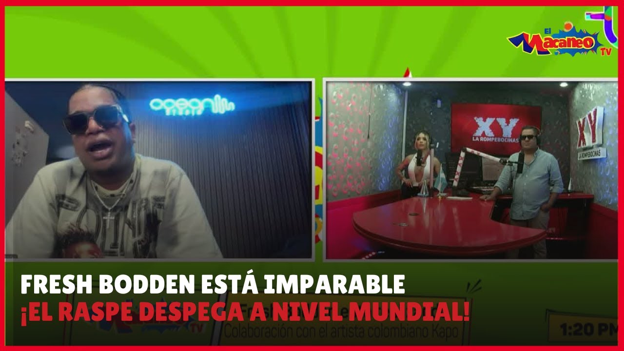Fresh Bodden terminó su tema con Kapo: ¡El Raspe Despega a Nivel Mundial!
