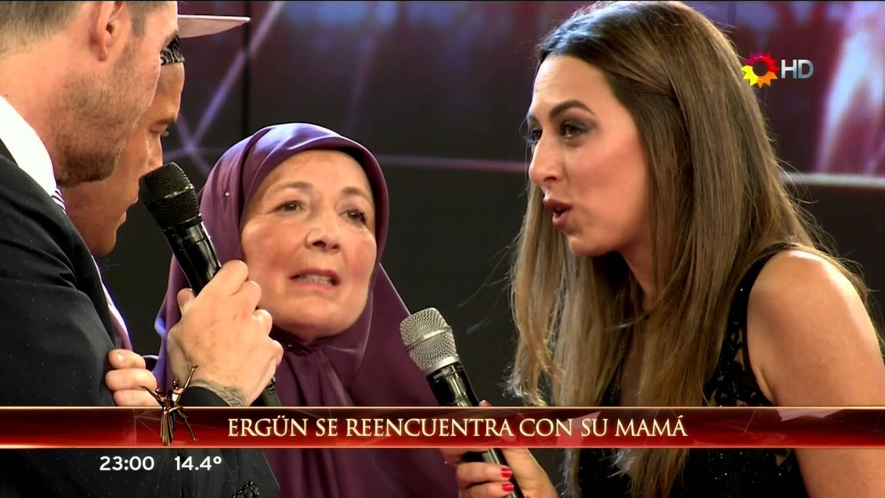 Reencuentro de Ergun con su mamá.