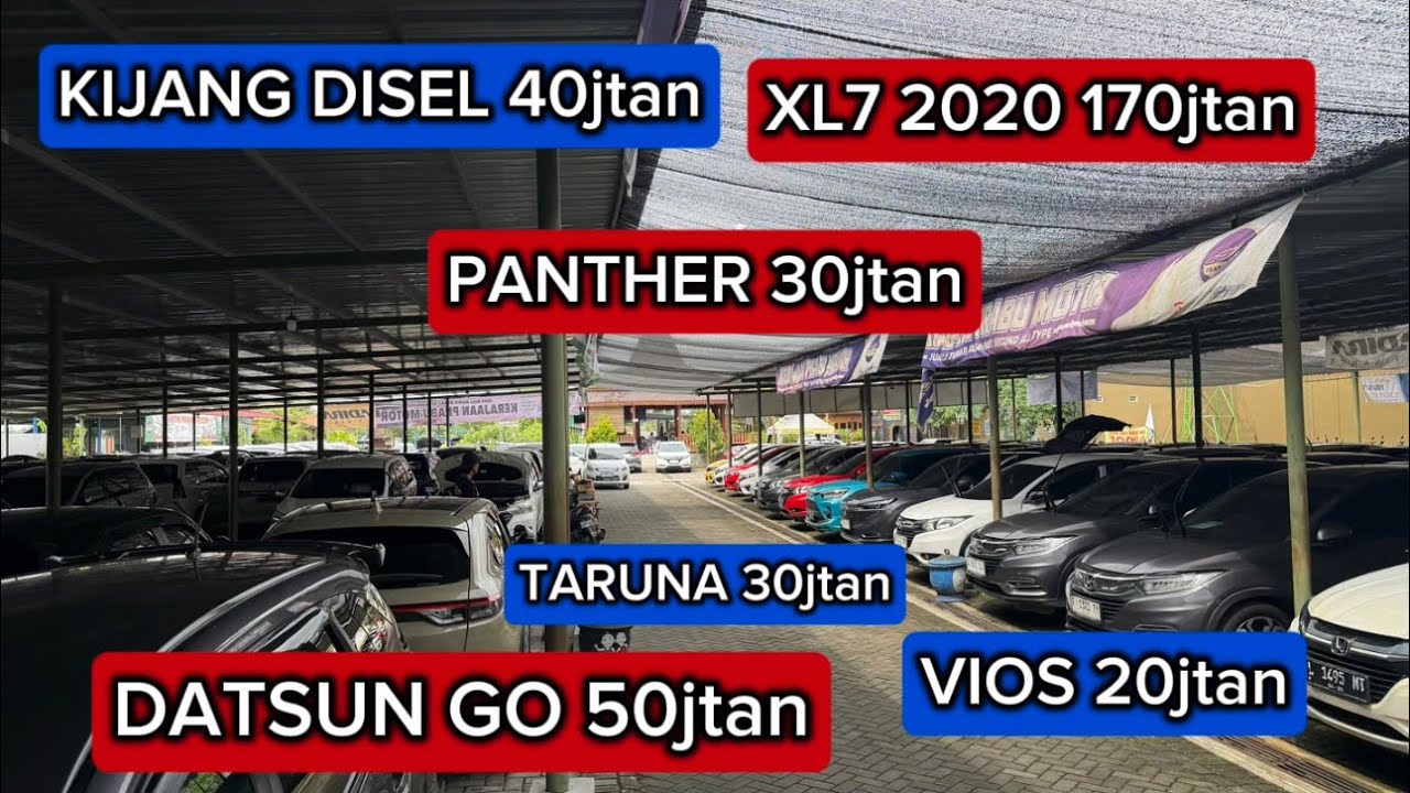 PRABU MOTOR OBRAL MOBIL 100jt KE BAWAH FULL STOK TERBARU 
