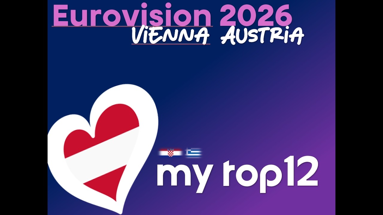 Eurovision 2026 | My Top 12 | 17.02.2026
